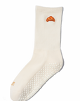 Lower Calf Non Slip Grip Socks - Croissant