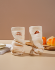 Lower Calf Non Slip Grip Socks - Croissant