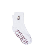 Taro Boba Grip Socks