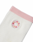 Lower Calf Non Slip Grip Socks - Sweet Donut